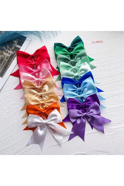 LO ADORO 3 Pieces of Girls' Buckles 10 Colors You Can Choose the Color in the Option Description Part Accessory