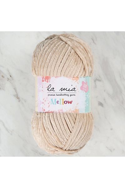 La Mia Yarn La Mia Mellow Beige Hand Knitting Lanyard - 957