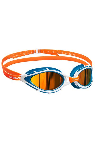 Mad Wave Trilogy Polarized Mirrored Swimming Goggles