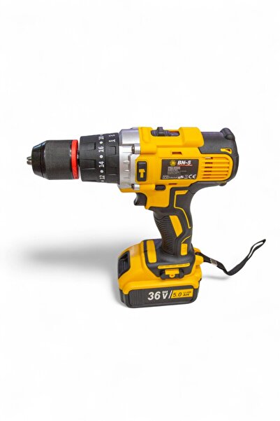 BN5 13 mm 36 Volt Şarjlı Matkap 10 Pilli