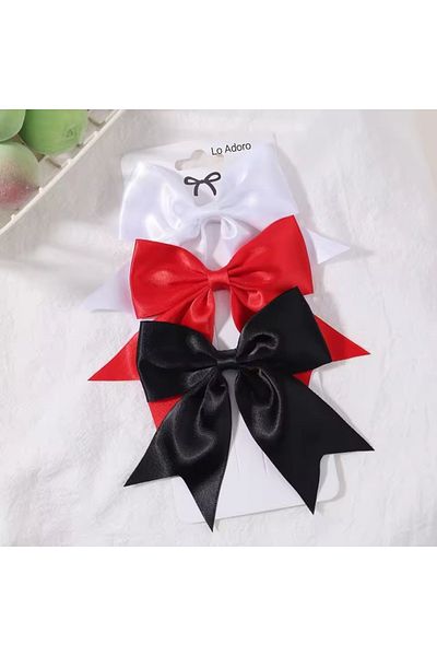LO ADORO 3 Pieces of Girls' Buckles 10 Colors You Can Choose the Color in the Option Description Part Accessory