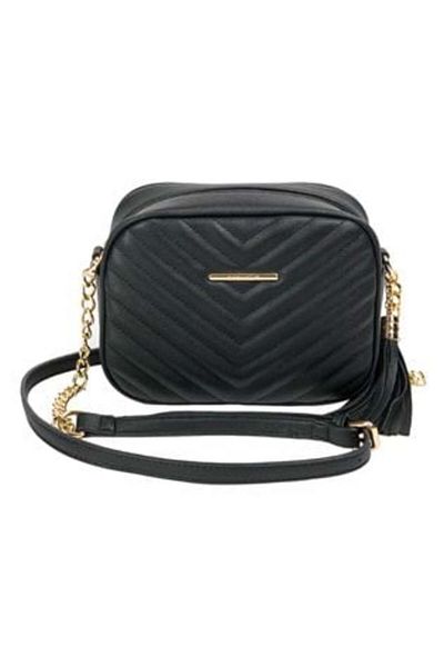 OEM Poseta Dama de Umar Neagra Aurie 21 x 8 x 16 cm
