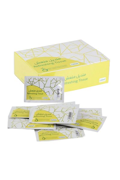 DOUS Refreshing Lemon Scented Tissues, 1000 Count