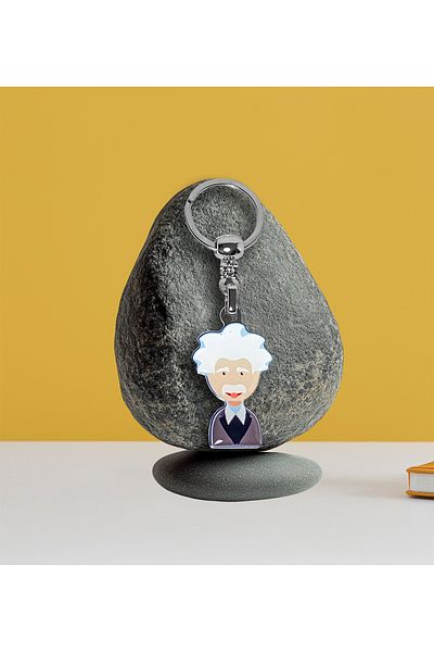 CoNotes Einstein Design Keyring
