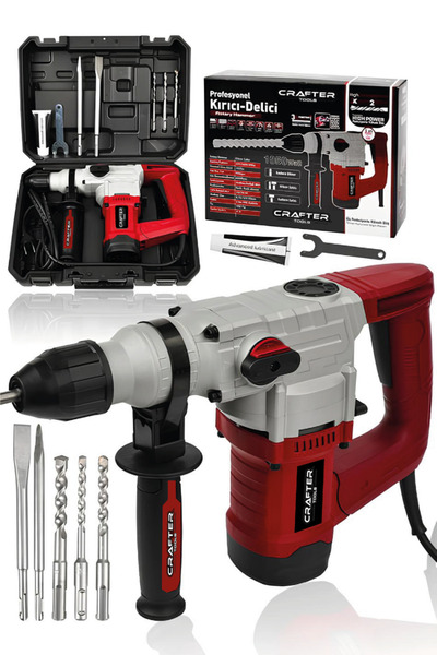 CRAFTERTOOLS Profesyonel 6 kg 28mm Kırıcı Delici Hilti 4.5 Joule Darbeli Matkap