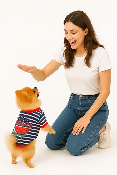 PetiliDünya Summer Dog T-Shirt Sweat Dog Sweat Cat Sweat