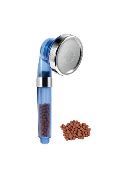 Brivoo® Cap de dus cu filtru, 3 functii spray, Brivoo®, suport reglabil, material ABS durabil, fara gauri,