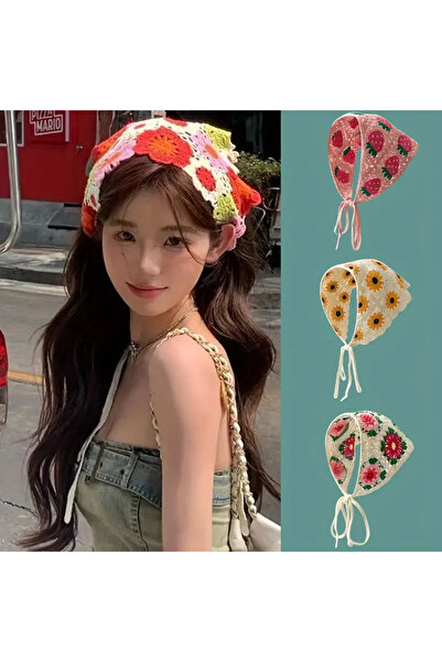 dukart trendlover örgü bandana