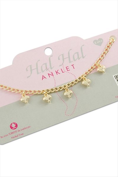 LiderGlobal Heart New Season Anklet