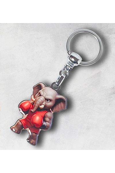CoNotes Design Boxer Elephant Keychain