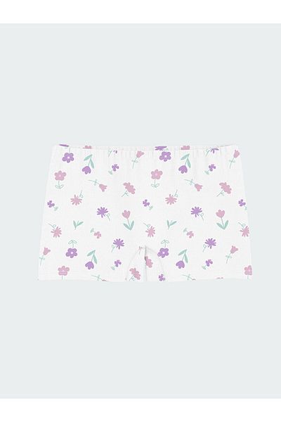 LC Waikiki New Season Floral Girl's Boxer 3-Piece - S57695Z4