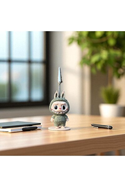 Perazayn Decorative Cute Labubu Notepad - Paper Holder - Photo Holder