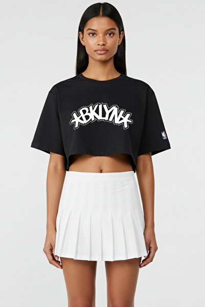 BA Sportswear تي شيرت بروكلين لكرة السلة باللون الأسود مقاس كبير