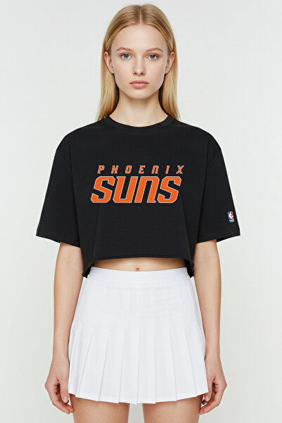 BA Sportswear تي شيرت Phoenix لكرة السلة باللون الأسود مقاس كبير