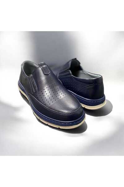 Desimod Inner Outer Genuine Leather Full Orthopedic Comfortable Men's Shoes