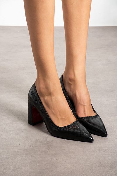 myshoes New Season Ultra Lux Stiletto Snake Skin Heel Height9Cm