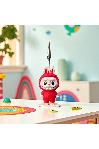 Perazayn Decorative Cute Labubu Notepad - Paper Holder - Photo Holder