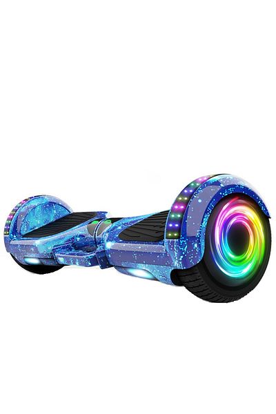 OEM Scooter hoverboard Auto Balance LED lights on wheels and wings, 6.5 inch, remote control, bluetooth, handle