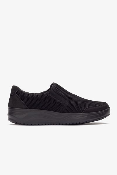 Barmea Genuine Leather-Trikot Men's Daily Walking Shoes - 1650 Nt-Black Kk064