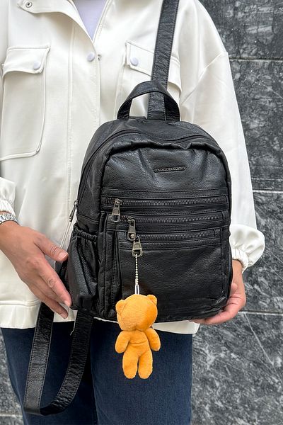 çantamgelsin Just Polo Original Imported Soft Leather a Quality Multi-Section Backpack