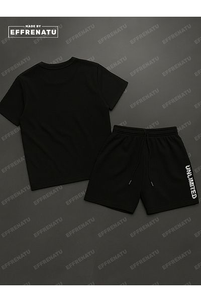 EFFRENATU T-Shirt and Shorts Set with Great Colors and Prints. Available in Plus Sizes