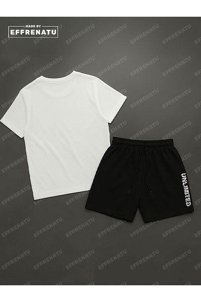 EFFRENATU T-Shirt and Shorts Set with Great Colors and Prints. Available in Plus Sizes