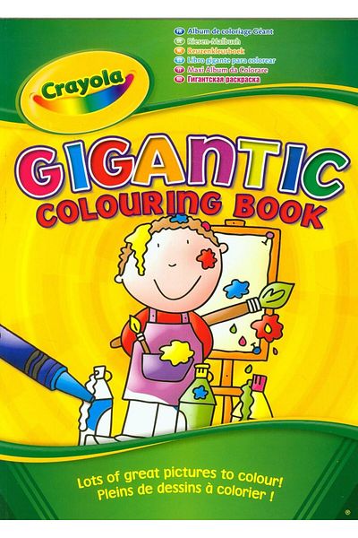 Crayola Gigantic 130 Page A4 Colouring Book