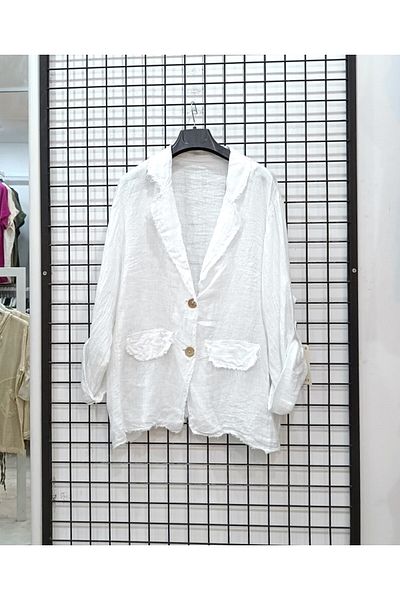 Butik Şans Tassel Detailed Button Closure Italian Jacket