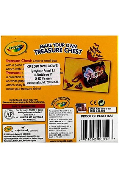 Crayola - 12 ct. Crayons - Tuck Box