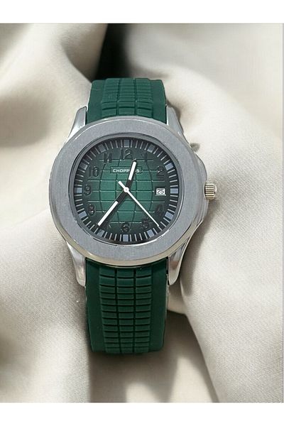 MAC CENTER Patek P Model Men's Wrist Watch-Men's Watch-Male Watch-Equivalent Watch-Orthopedic Silicone Cord Mens Watch
