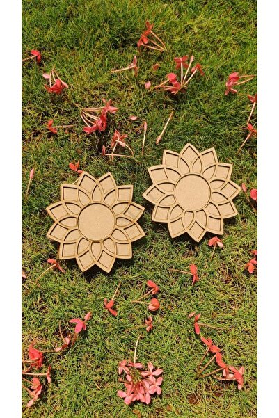 AllFayLazer Ahşap Mozaik Mandala Boyama ve Mozaik Etkinliği Kapı Duvar Süsü