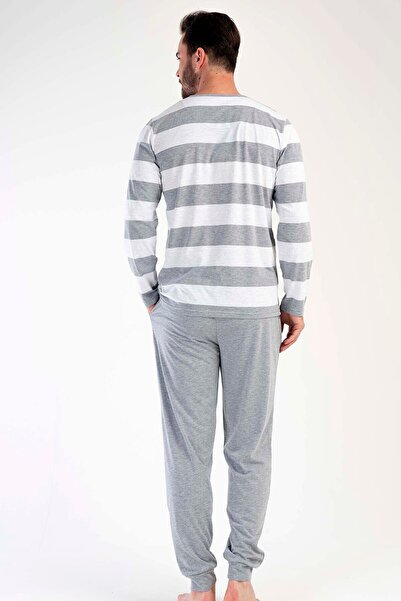 VİENETTA Ceblı Erkek Uzun Kol Pijama Takım , 303157