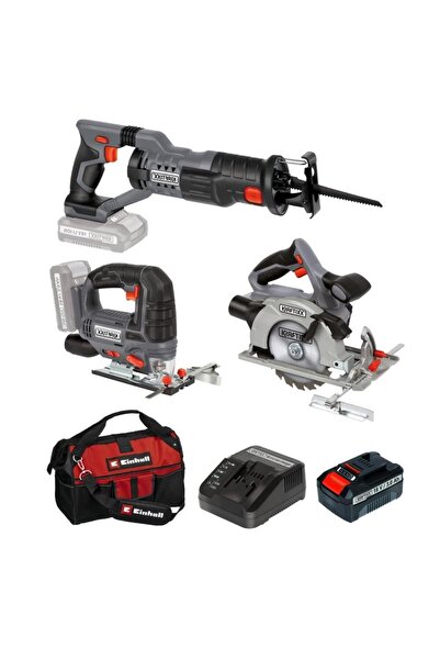 Kraftixx by Einhell Akülü Daire Testere Tilki Kuyruğu Dekupaj Set