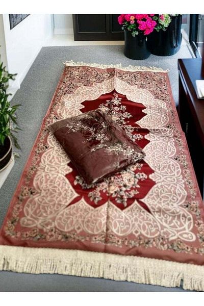 Unspecified Women's Prayer Mat Set with Prayer Shawl