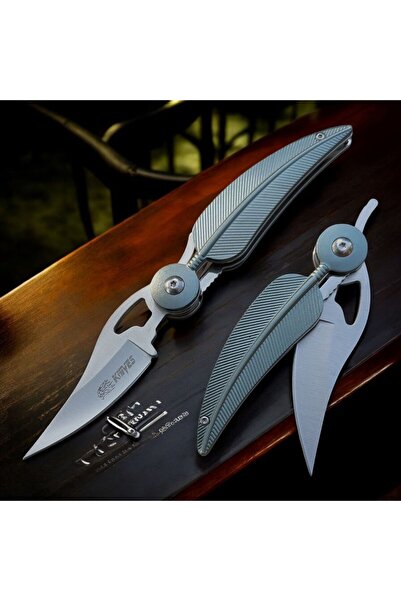 John Connely Knives Tüy Görünümlü Paslanmaz Çelik Çakı - 19 Cm