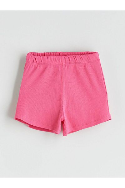 LC Waikiki Lcw Kids Buy Elastic Striped Girls Shorts Pack of 2