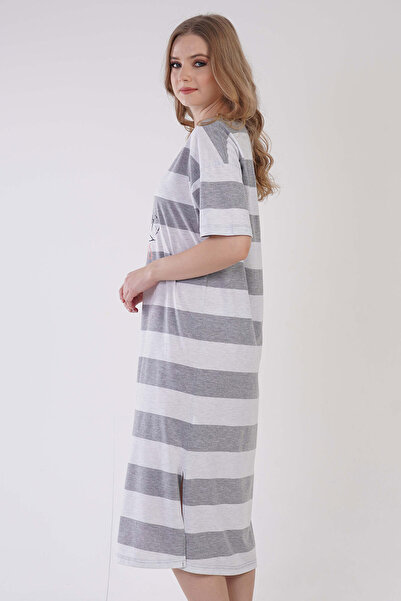 VİENETTA Γυναικείο νυχτικό με κοντό μανίκι μακριά από τον ώμο, 309020