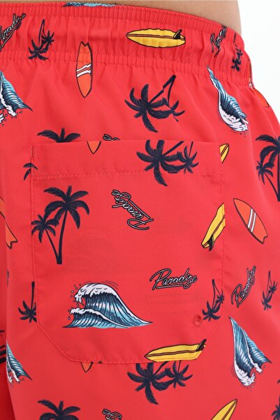 Kinetix Ml Luela 19Hs106 5Fx Salmon Men's Swim Shorts