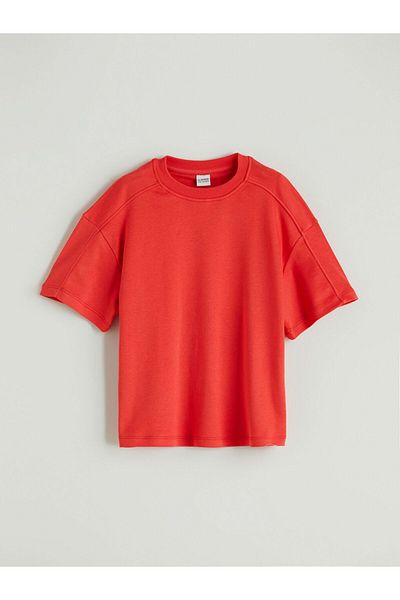 LC Waikiki Lcw Kids Crew Neck Girls T-Shirt and Shorts