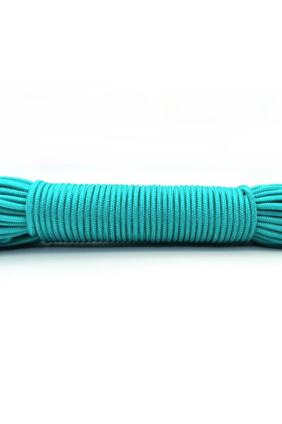 Choice حبل باراكورد بطول 100 قدم (31 مترًا) أزرق اللون بقطر 3 مم، حبل مظلة لل...