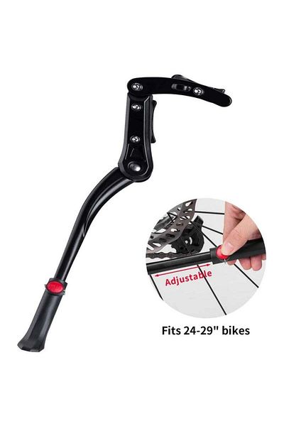 COOYA Adjustable Bicycle Kickstand, Aluminium Alloy , for 24 inch to 29 inch Mountain Bike and Road Bike
