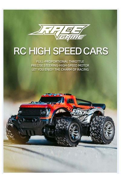 LIXADA High-Speed Off-Road Bigfoot Climbing Remote Control Toy Car For Ages 8+ Years