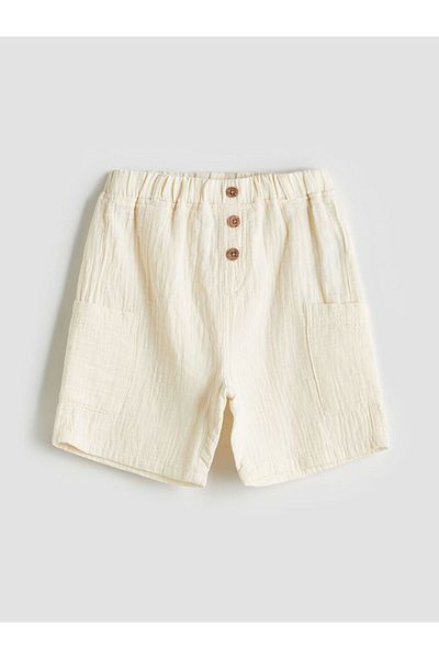 LC Waikiki Lcw Kids Buy Elastic Buttoned Boy Shorts