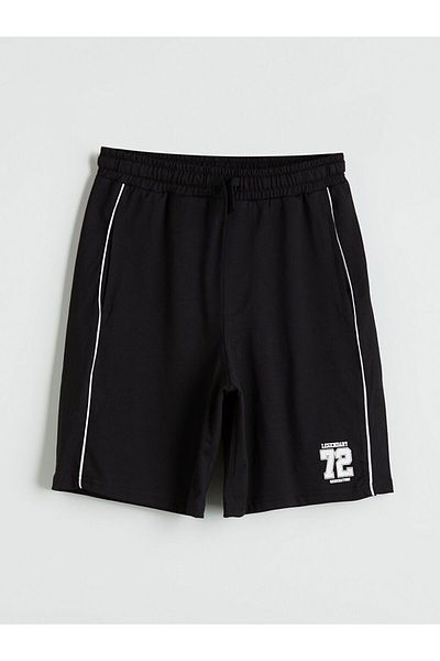 LC Waikiki Pantaloni scurți pentru băieți LCW Kids cu talie elastică