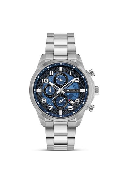 Police Mens Watch Police PEWGK0053901, Quartz, 44mm, 5ATM