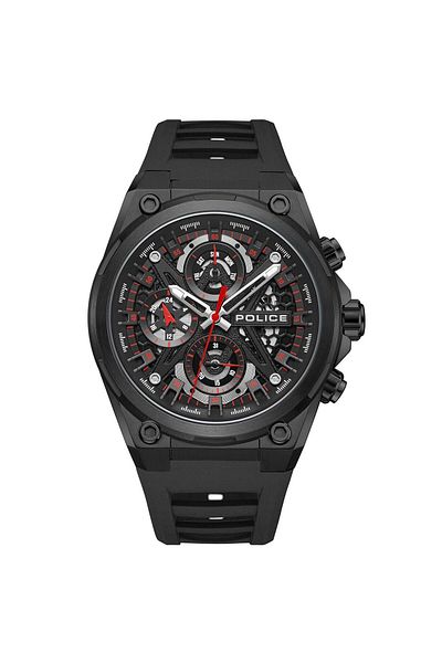 Police Mens Watch Police PEWGQ0054303, Quartz, 45mm, 5ATM