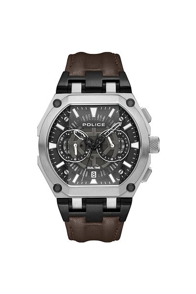 Police Mens Watch Police PEWGF0054403, Quartz, 45mm, 5ATM