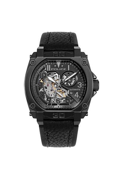Police Mens Watch Police PEWGE0040003, Automatic, 45mm, 5ATM