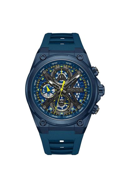 Police Ανδρικό Ρολόι Police PEWGQ0054302, Quartz, 45mm, 5ATM