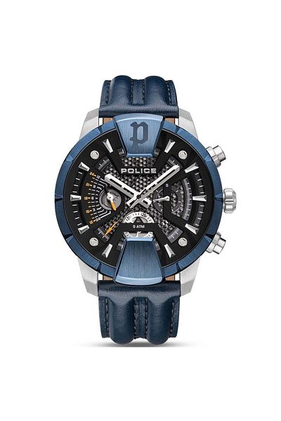 Police Mens Watch Police PEWJF2203709, Quartz, 48mm, 5ATM